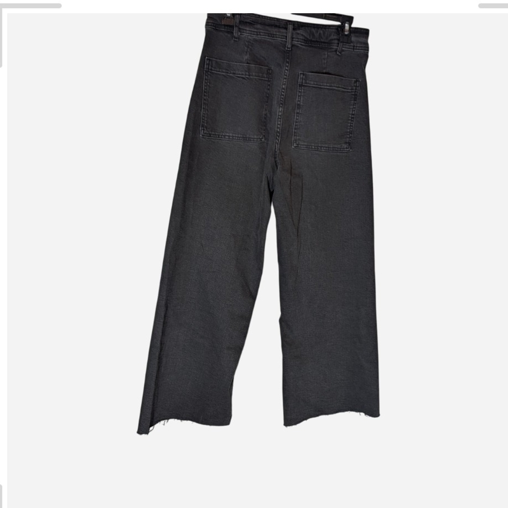 Pre-owned Black Wide-Leg Jeans - Picture 7 of 8